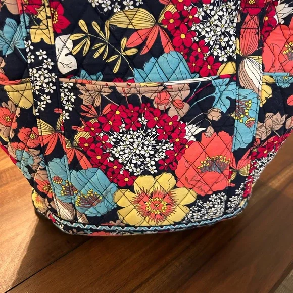 Floral Patterned Tote Bag by Vera Bradley - Picture 3 of 9